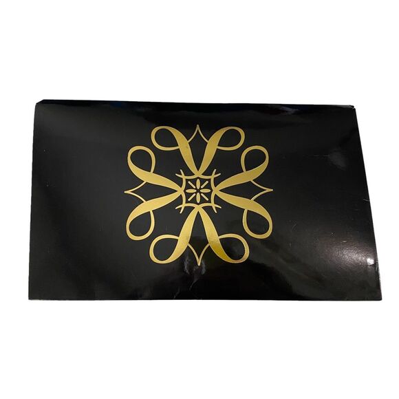 Vintage Avon Black & White Silky Vegan Floral Scarf - Picture 8 of 10